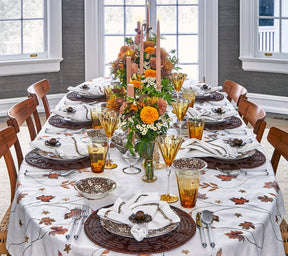 Kim Seybert, Inc.Maple Hues Tablecloth in White & MultiTablecloths