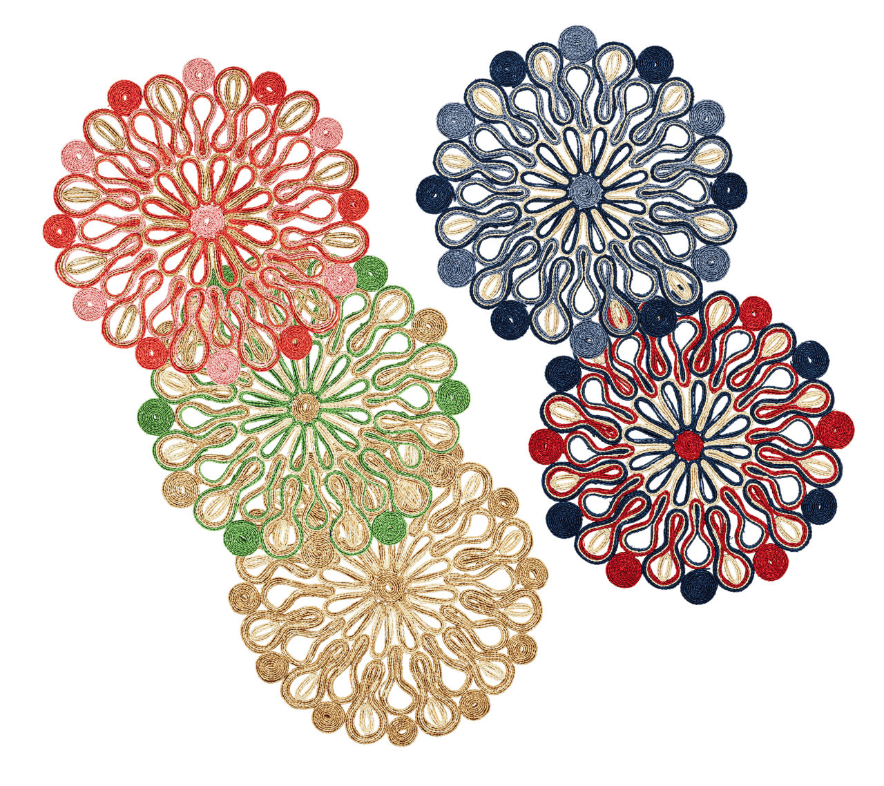 Marisol Placemats, Set of 4