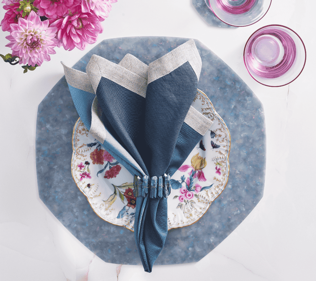 Gem Placemat in Blue, Set of 4