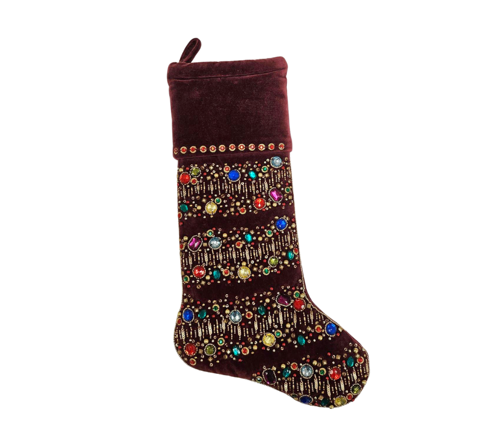 Sample: Jolly Season Stocking in Multi