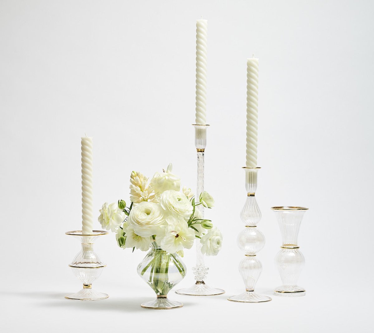 Kim Seybert, Inc.Ripple Candle Holder in ClearHome Decor