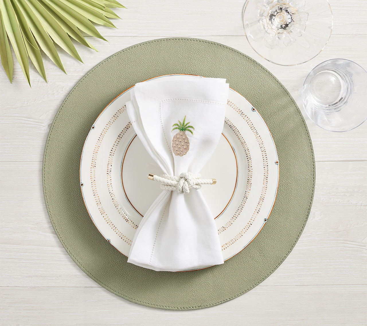 Rope Knot Napkin Rings