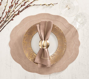 Tailored Placemats in Neutral Tones, Set of 4