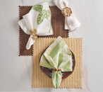 Vista Reversible Placemat in Natural & Brown