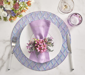 Classic Napkin in Lilac, Set of 4
