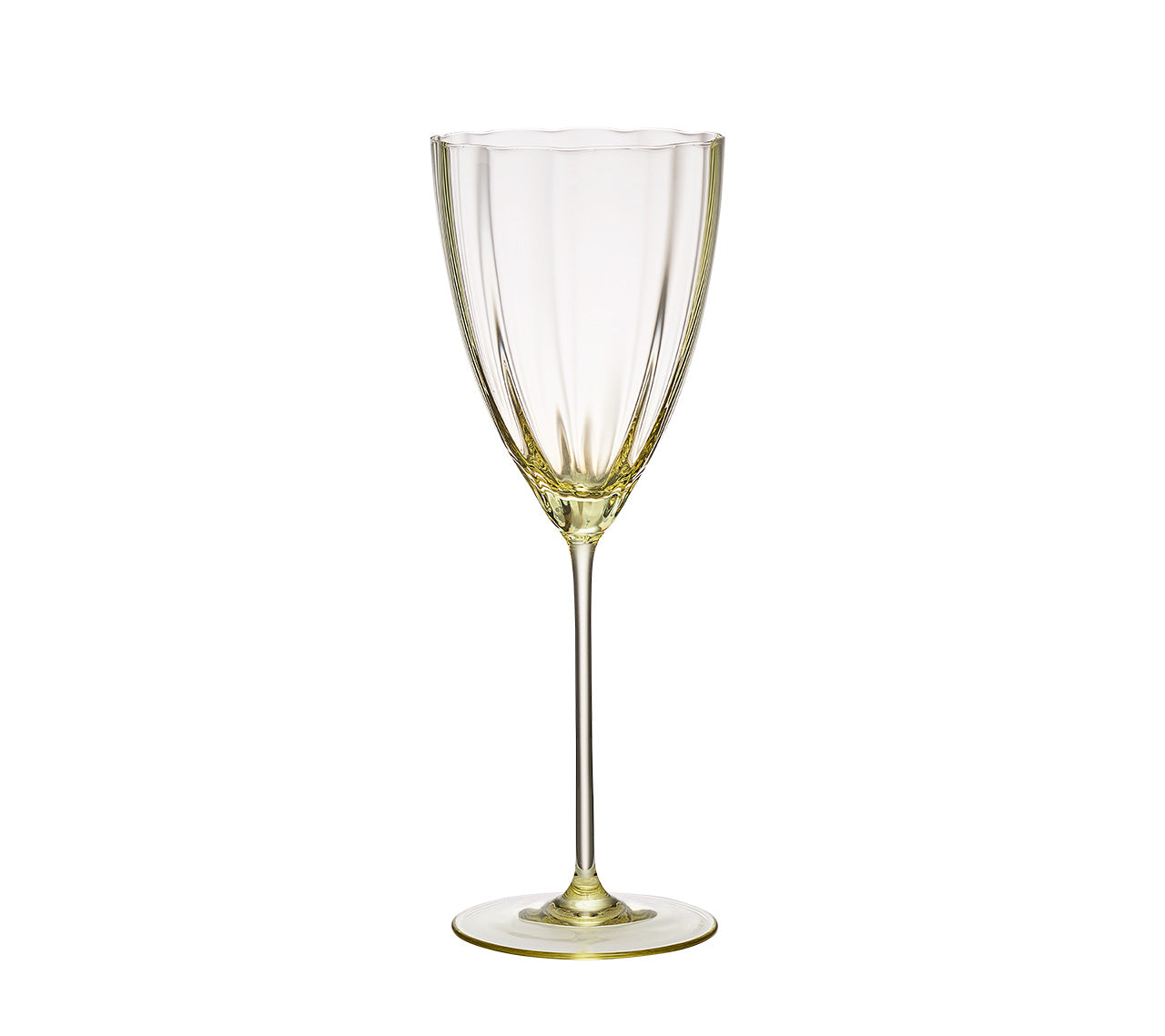 Luna Wine Glass in Citrine, Set of 4 | Kim Seybert Luxury