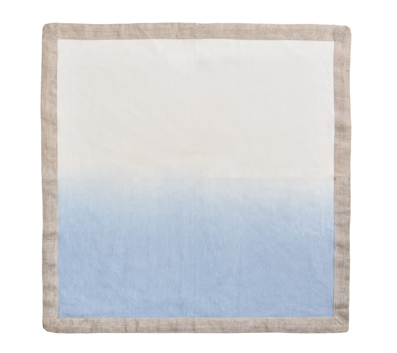 Kim Seybert, Inc.Dip Dye Napkin in White & Periwinkle, Set of 4Napkins