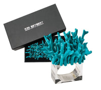 Kim Seybert Luxury Amalfi Napkin Ring in Turquoise in a Gift Box