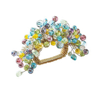 Spritz Napkin Ring with pastel beads 