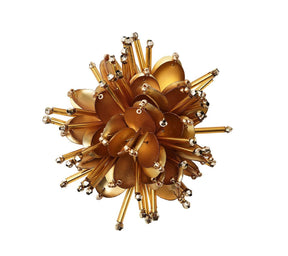 Kim Seybert Luxury Starburst Napkin Ring in Gold