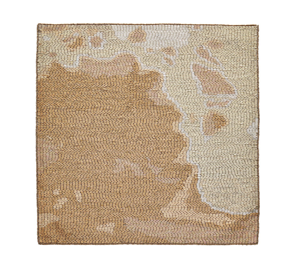 Kim Seybert Luxury Ethereal Placemat in Gold & Silver