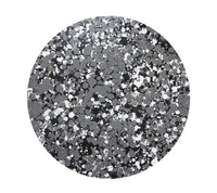 Kim Seybert Luxury Splash Placemat in gray & black