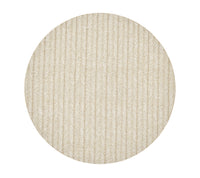 Round Herringbone Placemat in beige