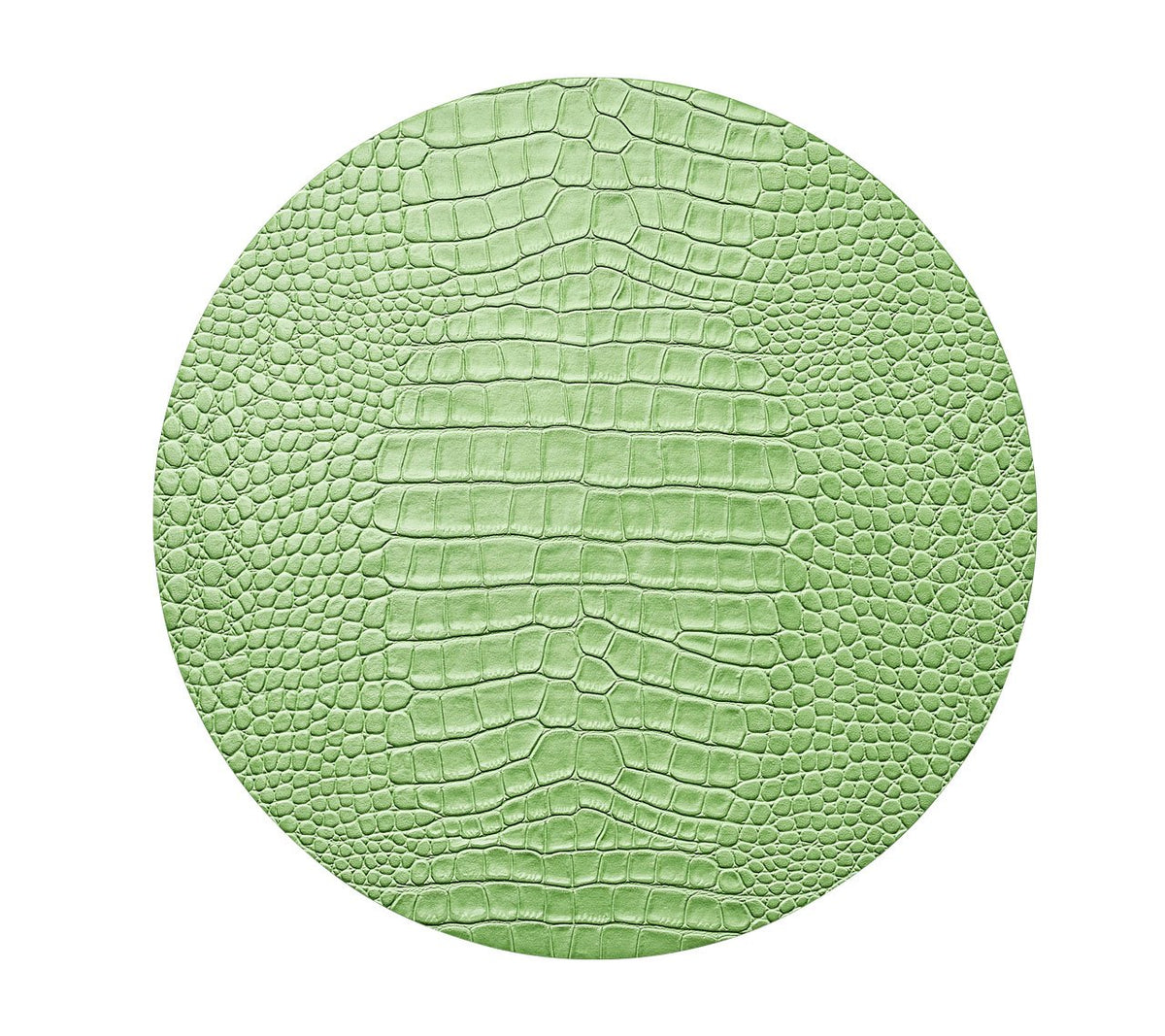 Croco Placemat in green