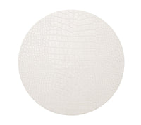 Kim Seybert Luxury Croco Placemat in white