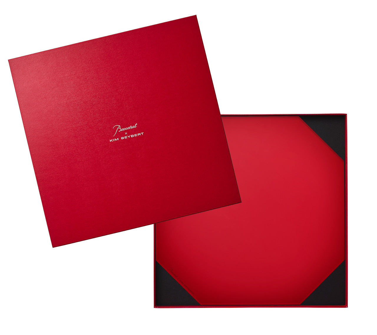 Kim Seybert Luxury Rouge 540 Placemat in Red in a Box