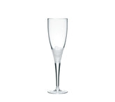 Kim Seybert Luxury Paillette White Wine Glass in Frost