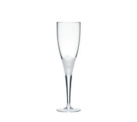 Kim Seybert Luxury Paillette White Wine Glass in Frost